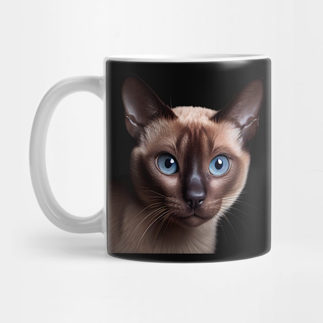 Tonkinese Cat - A Sweet Gift Idea For All Cat Lovers And Cat Moms by PD-Store